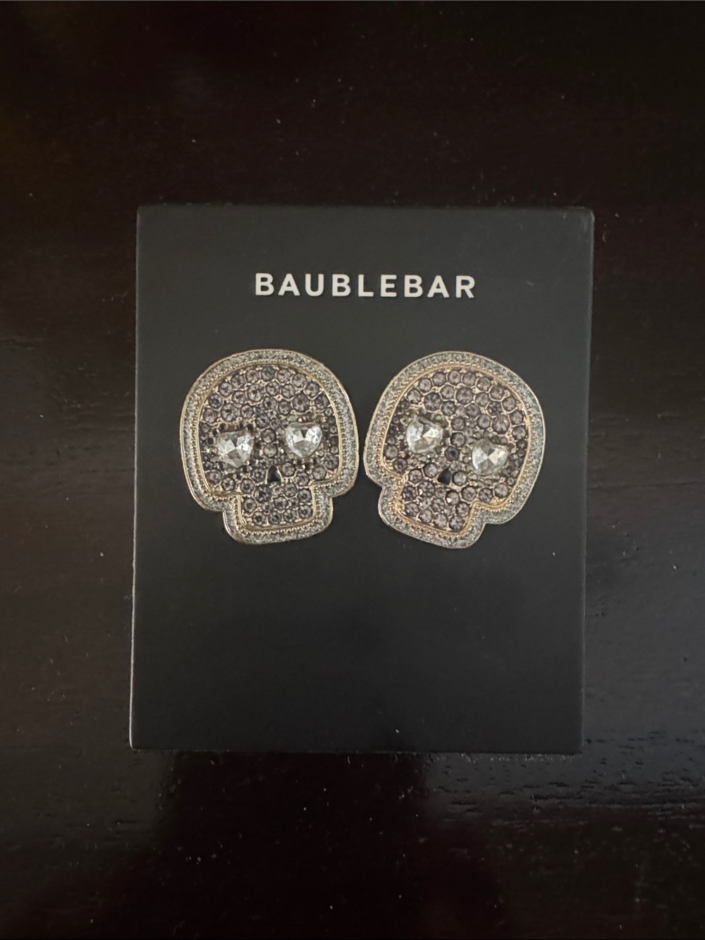 Baublebar skeleton earrings